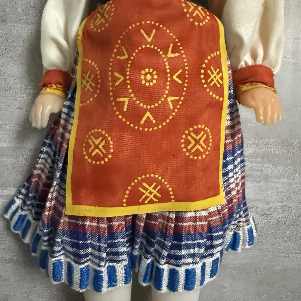 Vintage NEW Russian USSR Soviet Moscow‎ Toy Co. Estonian 1960s -70s Doll
